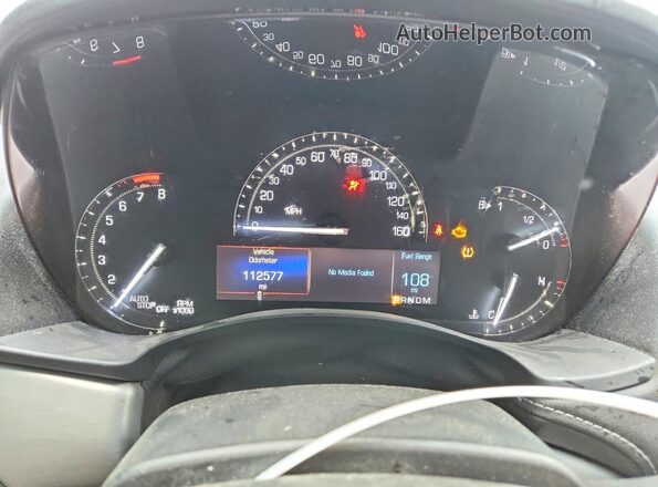 1G6AK5SSXH0154871 2017 CADILLAC ATS Blue ხელსაწყოთა პანელის ხედი