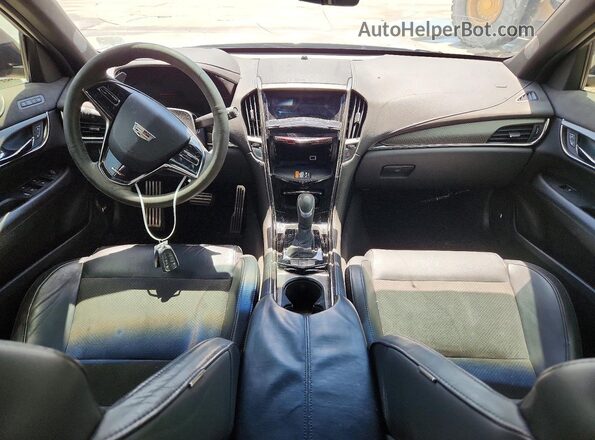 1G6AN5SY3G0194820 2016 CADILLAC ATS-V Black წინა პანელის ხედი