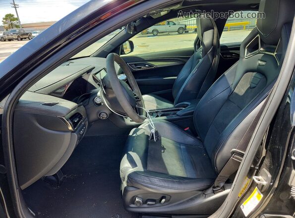 1G6AN5SY3G0194820 2016 CADILLAC ATS-V Black წინა სალონის ხედი