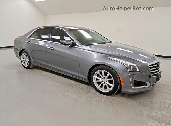 1G6AP5SX1K0106650 2019 CADILLAC CTS Gray Передня права чверть
