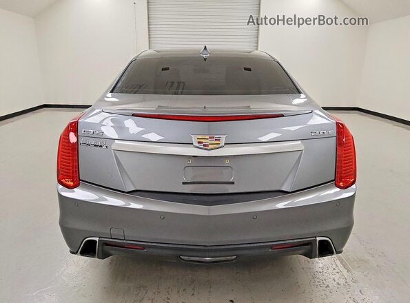 1G6AP5SX1K0106650 2019 CADILLAC CTS Gray Вид ззаду