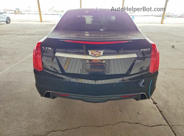 1G6AP5SX1K0119284 2019 CADILLAC CTS Black Вид ззаду
