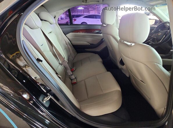 1G6AP5SX1K0119284 2019 CADILLAC CTS Black Вид задніх сидінь