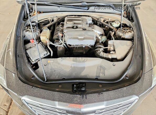 1G6AP5SX1K0119284 2019 CADILLAC CTS Black Вид задньої частини салону