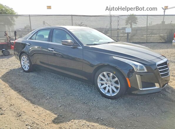 1G6AP5SX2G0195538 2016 CADILLAC CTS Black Delantero derecho