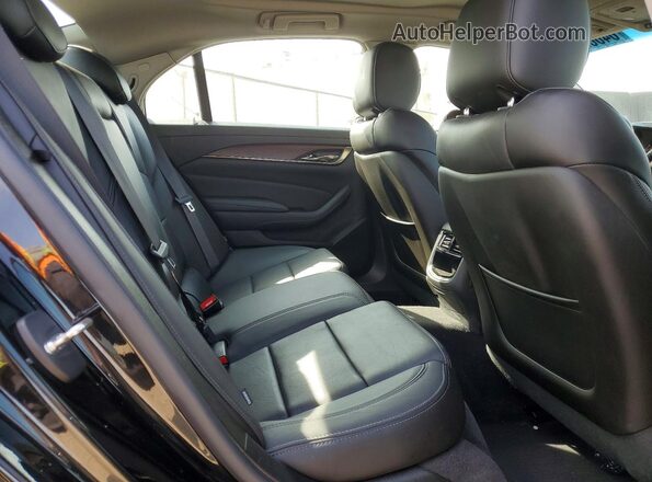 1G6AP5SX2G0195538 2016 CADILLAC CTS Black Vista de los asientos traseros