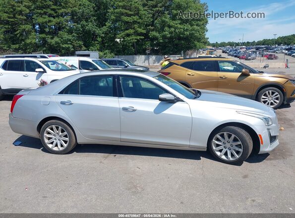 1G6AP5SX6G0131938 2016 CADILLAC CTS Silver Rear interior view