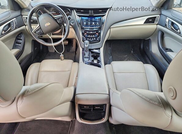 1G6AP5SX8J0140244 2018 CADILLAC CTS White Vista del salpicadero
