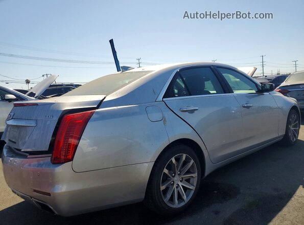 1G6AR5SS2G0188278 2016 CADILLAC CTS Серебряный Задняя правая четверть