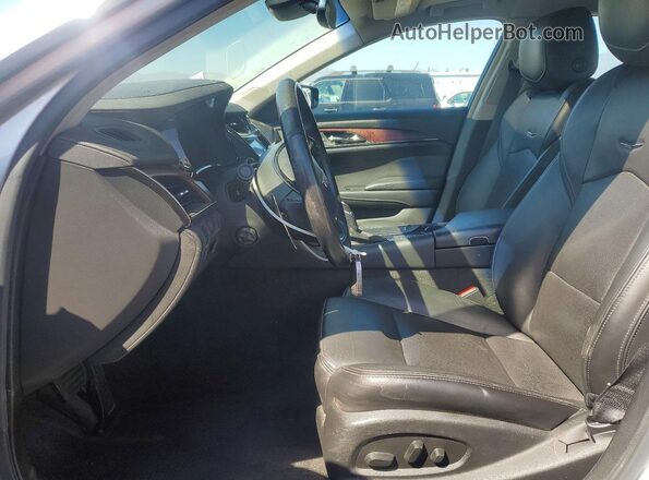1G6AR5SS2G0188278 2016 CADILLAC CTS Серебряный Вид салона спереди