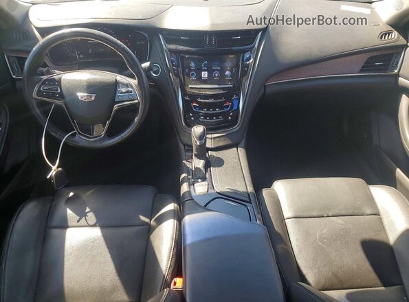 1G6AR5SS2G0188278 2016 CADILLAC CTS Серебряный Вид панели приборов