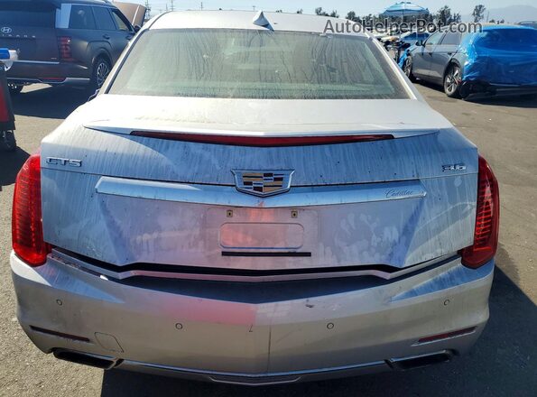 1G6AR5SS2G0188278 2016 CADILLAC CTS Серебряный Вид сзади