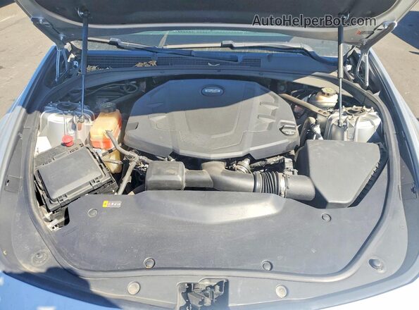 1G6AR5SS2G0188278 2016 CADILLAC CTS Серебряный Вид задней части салона