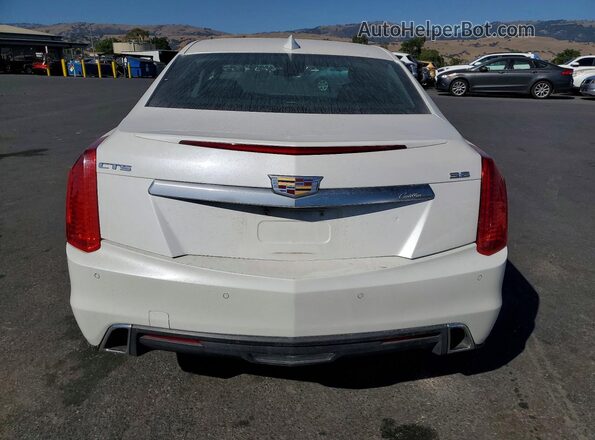 1G6AR5SS2K0114464 2019 CADILLAC CTS White Rear view