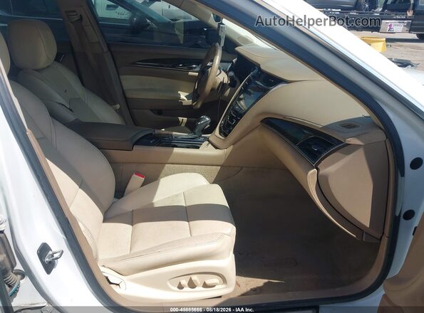1G6AR5SS5G0127653 2016 CADILLAC CTS White Widok wnętrza z przodu