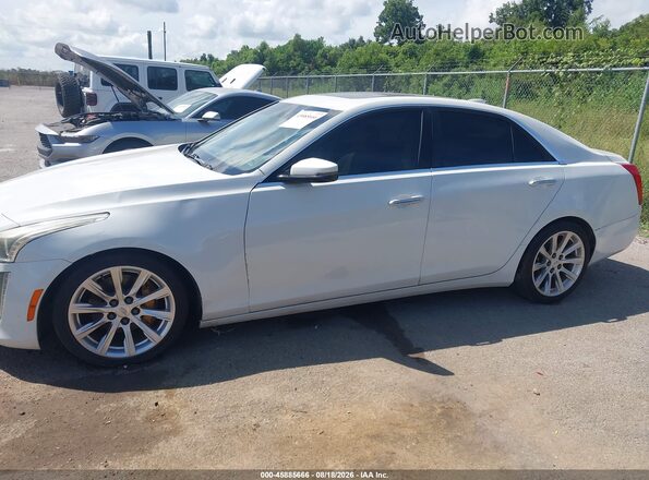 1G6AR5SS5G0127653 2016 CADILLAC CTS White Widok wnętrza z tyłu