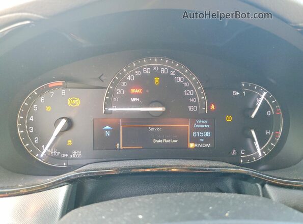 1G6AR5SSXK0101588 2019 CADILLAC CTS Gray ხელსაწყოთა პანელის ხედი