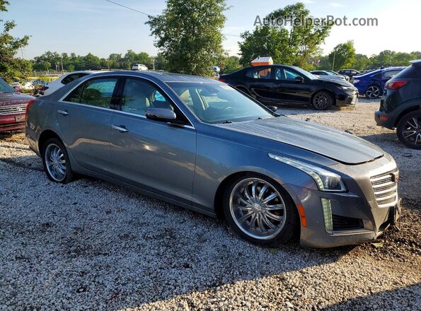 1G6AR5SSXK0101588 2019 CADILLAC CTS Gray წინა მარჯვენა