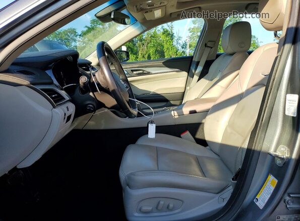 1G6AR5SSXK0101588 2019 CADILLAC CTS Gray წინა სალონის ხედი