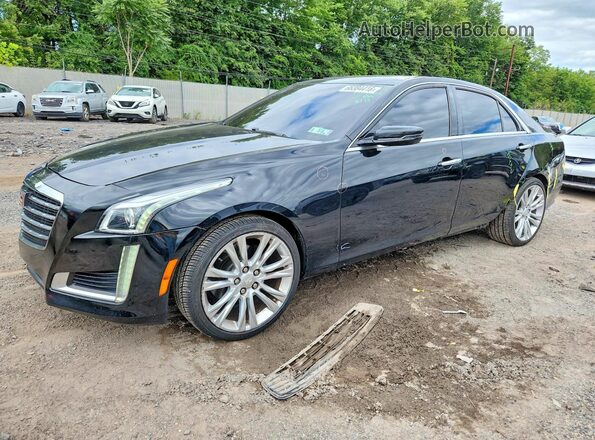 1G6AR5SX0H0110787 2017 CADILLAC CTS Черный Задняя левая четверть