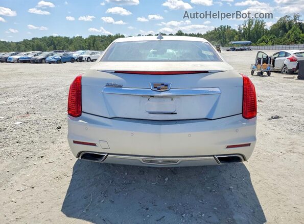 1G6AR5SX2G0197560 2016 CADILLAC CTS Silver უკანა ხედი