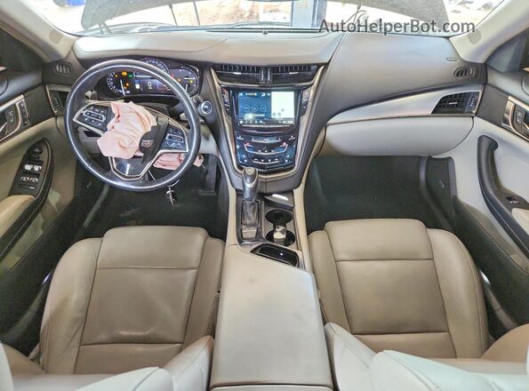 1G6AR5SX3K0124626 2019 CADILLAC CTS Black Dashboard view