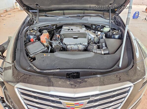1G6AR5SX3K0124626 2019 CADILLAC CTS Black Rear interior view