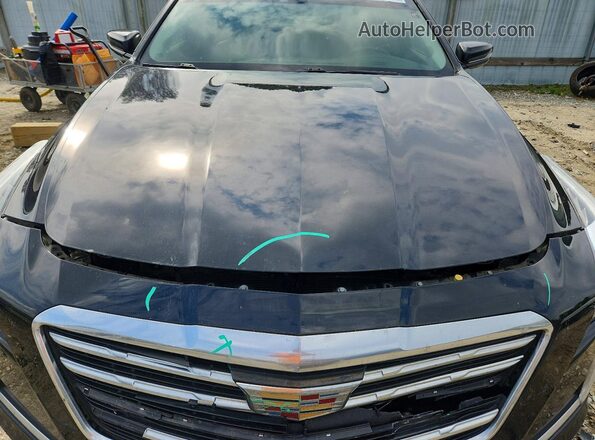 1G6AR5SX4H0119248 2017 CADILLAC CTS Black Вид задньої частини салону