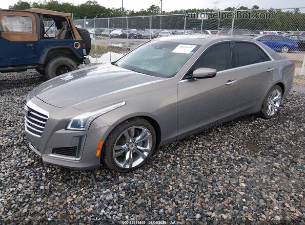 1G6AR5SX6H0195442 2017 CADILLAC CTS Gold Front left