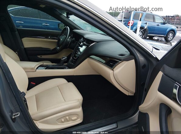1G6AR5SX6H0195442 2017 CADILLAC CTS Gold Front interior view