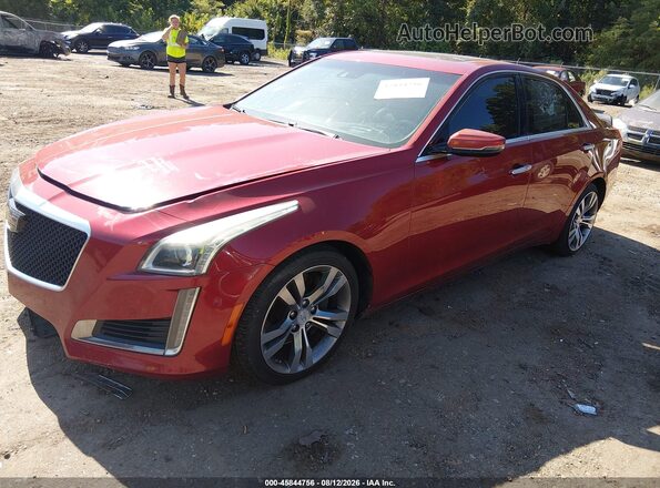 1G6AV5S80G0160589 2016 CADILLAC CTS Красный Передняя левая четверть