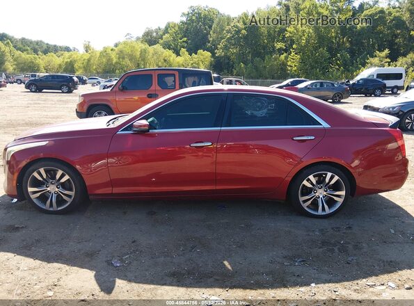 1G6AV5S80G0160589 2016 CADILLAC CTS Красный Панорамный вид салона 360°