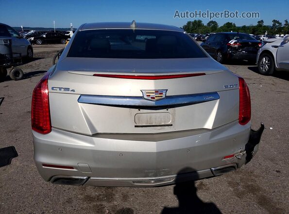 1G6AW5SX3G0119913 2016 CADILLAC CTS Beige Вид ззаду