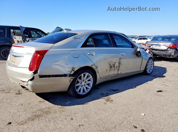 1G6AW5SX3G0119913 2016 CADILLAC CTS Beige Задня права чверть