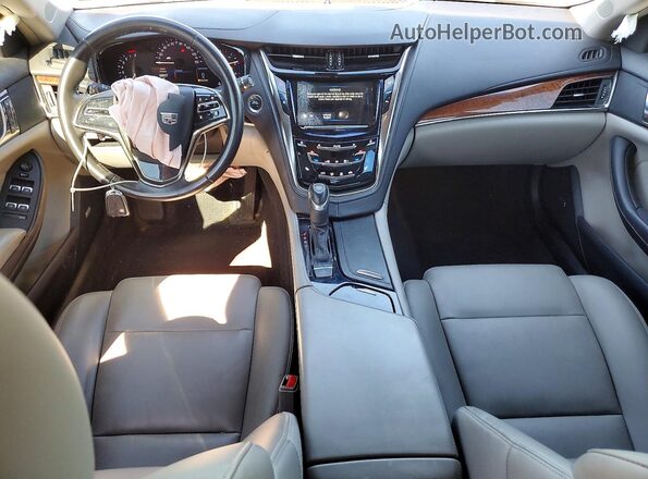 1G6AW5SX3G0119913 2016 CADILLAC CTS Beige Вид панелі приладів