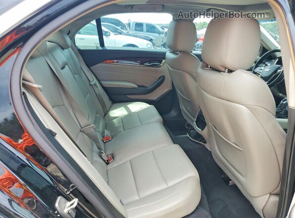 1G6AW5SX3G0195972 2016 CADILLAC CTS Черный Вид задних сидений