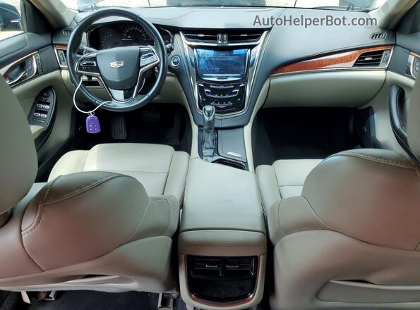 1G6AW5SX3G0195972 2016 CADILLAC CTS Черный Вид панели приборов