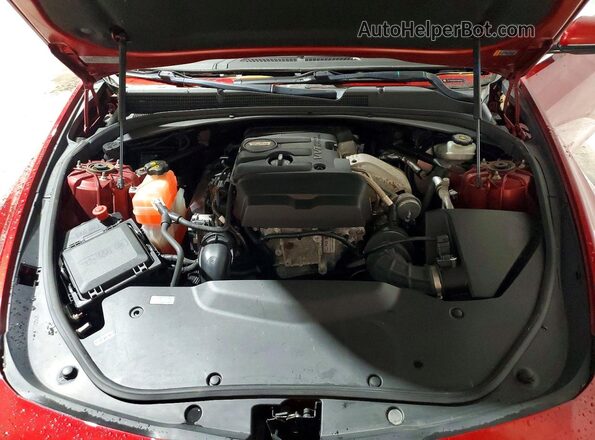 1G6AW5SX7H0208613 2017 CADILLAC CTS Red Rear interior view