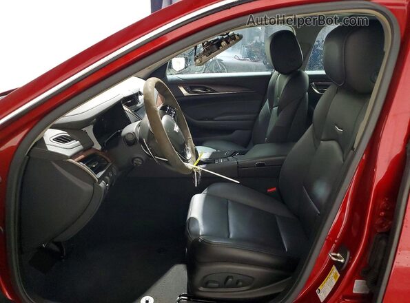 1G6AW5SX7H0208613 2017 CADILLAC CTS Red Front interior view