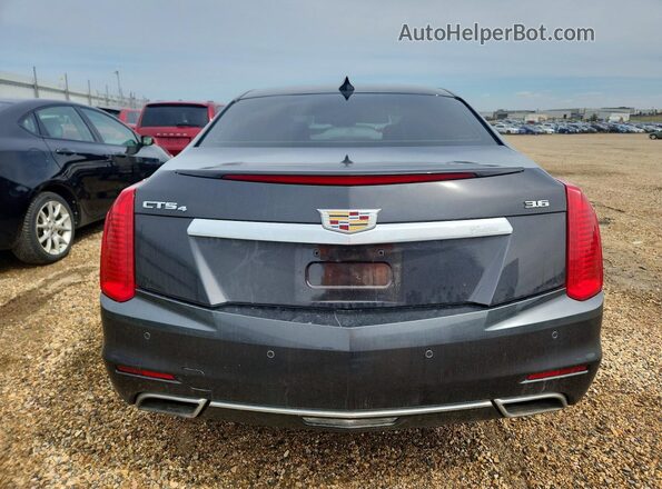 1G6AX5SS0G0135066 2016 CADILLAC CTS Charcoal უკანა ხედი