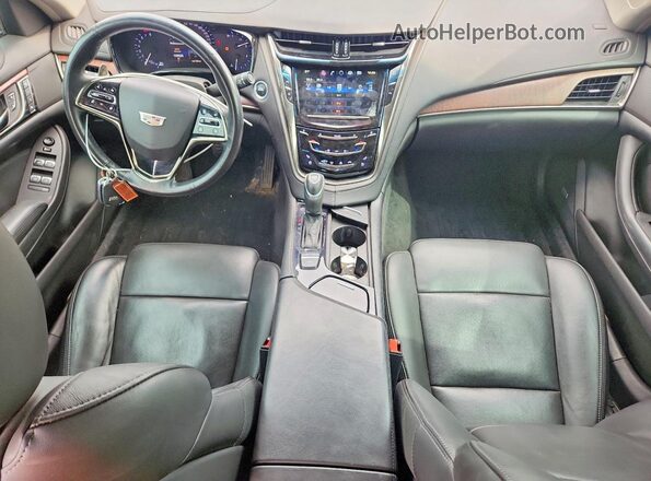 1G6AX5SS0G0135066 2016 CADILLAC CTS Charcoal წინა პანელის ხედი