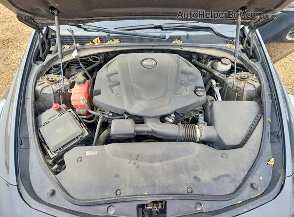 1G6AX5SS0G0135066 2016 CADILLAC CTS Charcoal უკანა სალონის ხედი