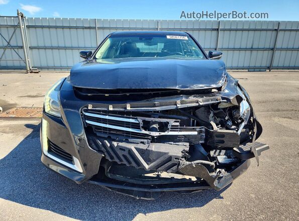 1G6AX5SS3J0121900 2018 CADILLAC CTS Black Widok z przodu