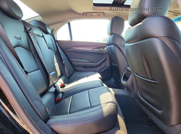 1G6AX5SS3J0121900 2018 CADILLAC CTS Black Widok tylnych siedzeń
