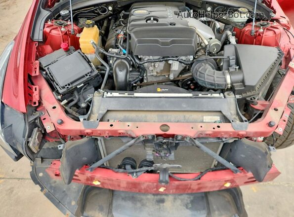 1G6AX5SX0G0101592 2016 CADILLAC CTS Maroon Vista interior trasera