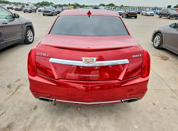 1G6AX5SX0G0101592 2016 CADILLAC CTS Maroon Vista trasera