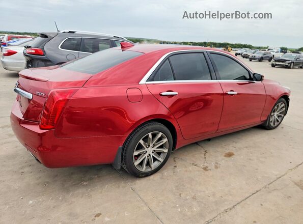 1G6AX5SX0G0101592 2016 CADILLAC CTS Maroon Trasero derecho