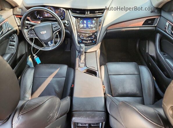 1G6AX5SX0G0124094 2016 CADILLAC CTS Black Вид панелі приладів