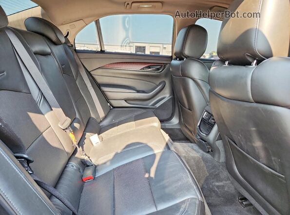1G6AX5SX0G0124094 2016 CADILLAC CTS Black Вид задніх сидінь