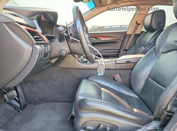 1G6AX5SX0G0124094 2016 CADILLAC CTS Black Вид салону спереду